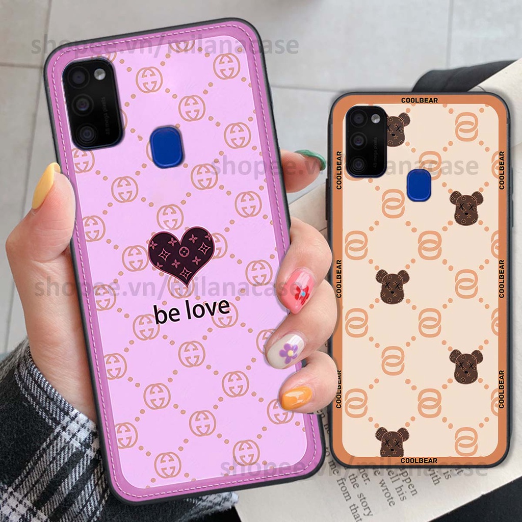 Ốp Samsung M21 / M30s hình trái tim be love tình yêu siêu đẹp, cá tính, thời trang