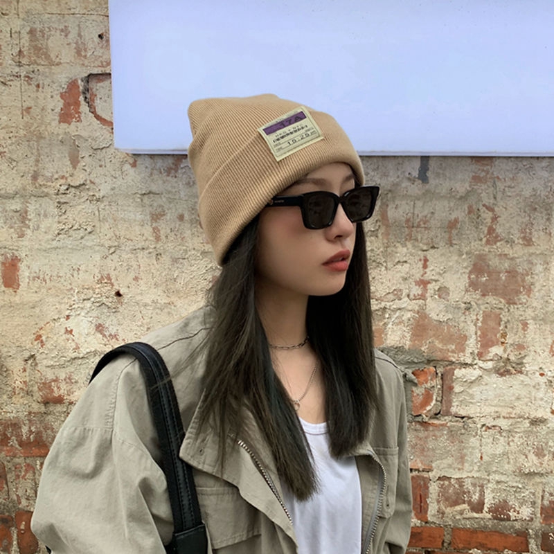 Mũ Len Màu Sắc Kẹo Ngọt Độ Bảo Vệ Tai Phong Cách Nhật Bản