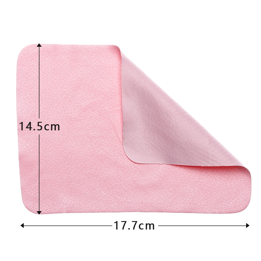 Set 4 khăn vải lau mắt kính/ống kính điện thoại bằng sợi tổng hợp cỡ 150*175mm màu sắc ngẫu nhiên
