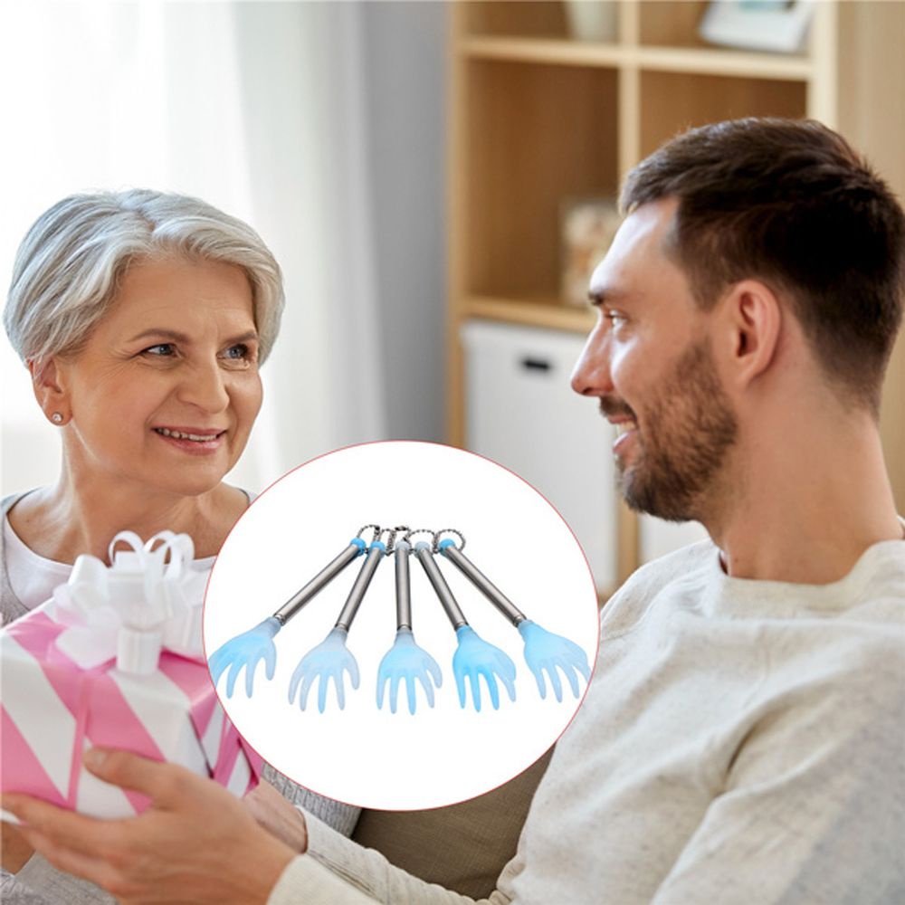 [Hàng mới về] Thanh gãi lưng mát xa bằng hợp kim nhôm nhiều màu sắc tùy chọn