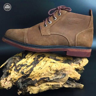 Giày cao cổ nam da bò sáp ngựa điên cao cấp thời trang redwing desert boots thời trang phong cách bụi