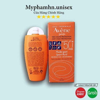 Kem chống nắng Avene Sort Fluid SPF50+, kem chống nắng an toàn hiệu quả cho mọi loại da - Myphamhn.unisex