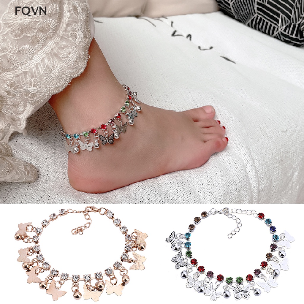Lắc Chân Dạng Chuỗi Tua Rua Hình Bướm