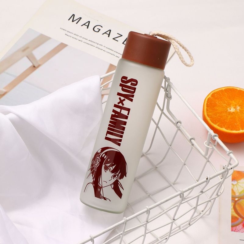 Ly Thủy Tinh Phong Cách Anime SPY×FAMILY Anya Yor Forger Twilight 320ml 3 Kiểu Tùy Chọn