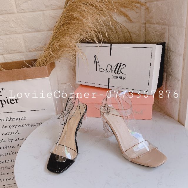 SANDAL CAO GÓT NỮ LOVIIECORNER - GUỐC NỮ THỜI TRANG CAO GÓT QUAI NHUYỄN 7 PHÂN G200728