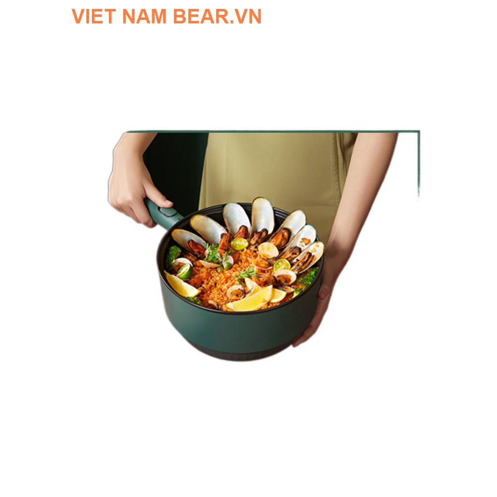 ♠♤Chảo điện Bear xào lẩu gia dụng đa năng bếp ký túc xá sinh viên Nồi hàng đầu