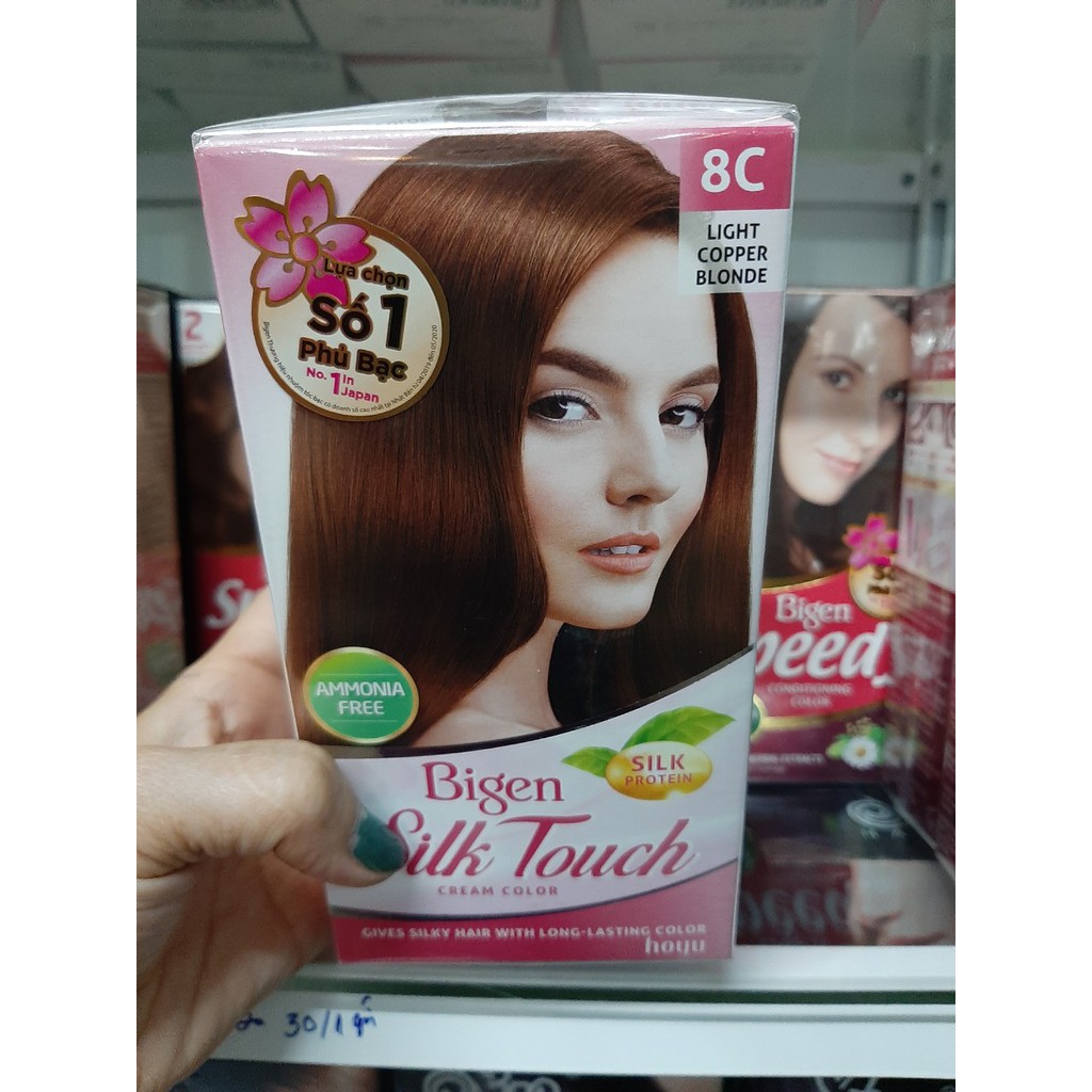 Thuốc Nhuộm Tóc Phủ Bạc Bigen Silk Touch
