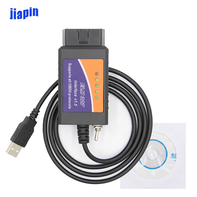 OBD2 USB Device ELM327 Compatible Interface with HS-CAN/MS-CAN Switch OBD2 Scanner