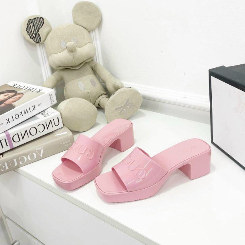 Dép cao gót nữ GC fullbox kèm video thật