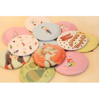 Gương mini cầm tay siêu cute