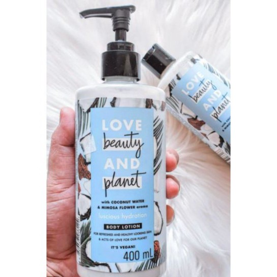 Sữa Dưỡng Thể Love Beauty And Planet Body Lotion 400ml