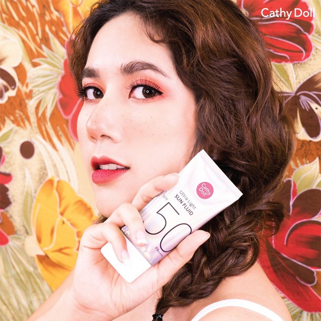 [NEW] Kem Chống Nắng Dưỡng Da Karmart Cathy Doll Ultra Light Sun Fluid SPF50 PA++++ 40ml