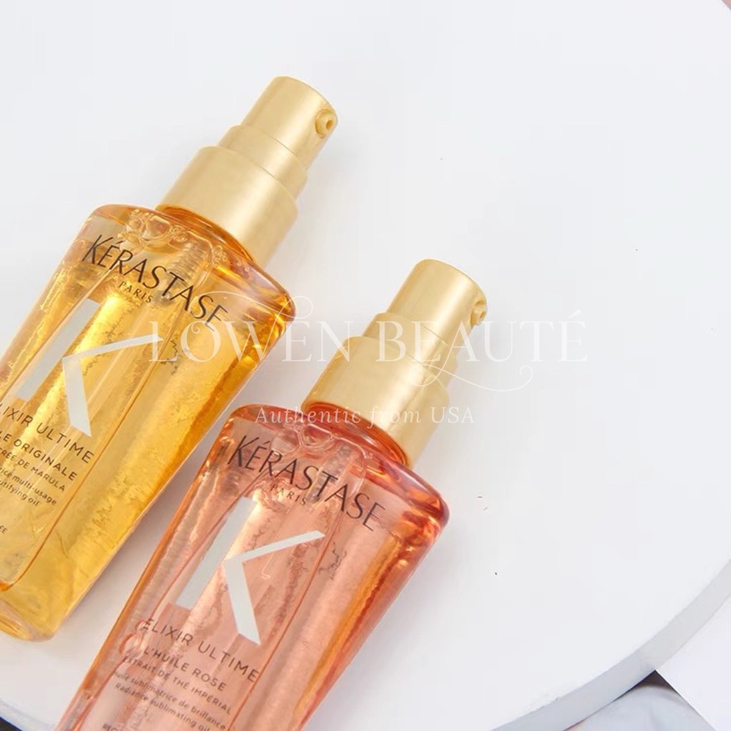 Dầu Dưỡng Tóc Phục Hồi Kerastase Elixir Ultime Rose Oil 50ml