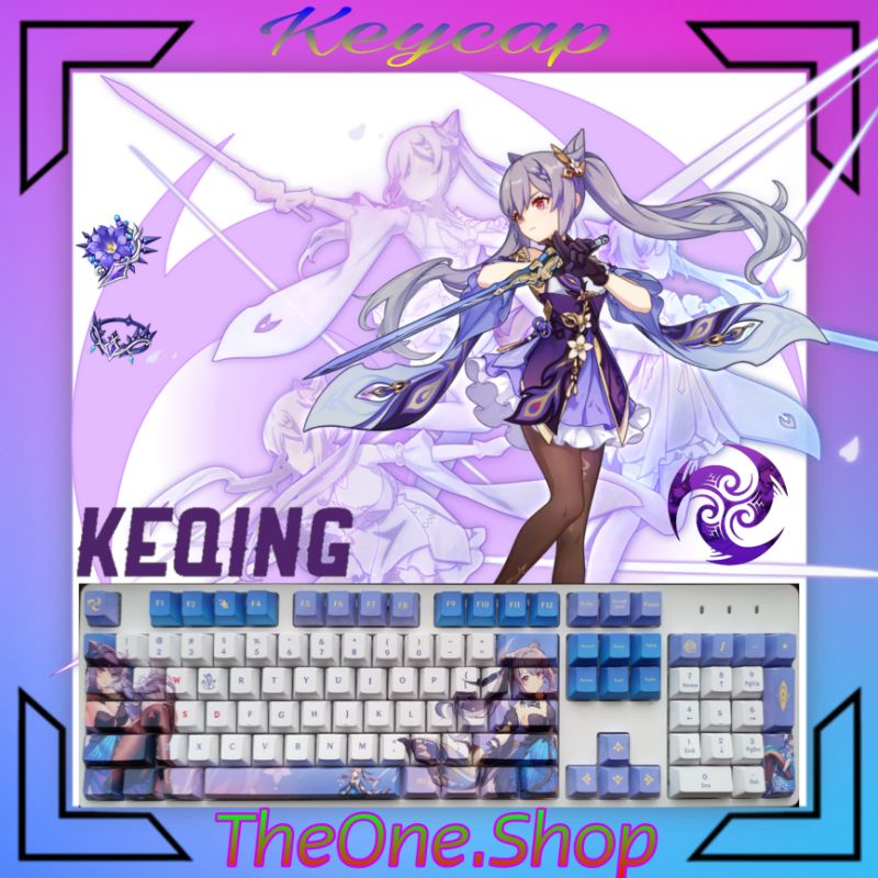 Keycap Gensin Impact - Keqing!