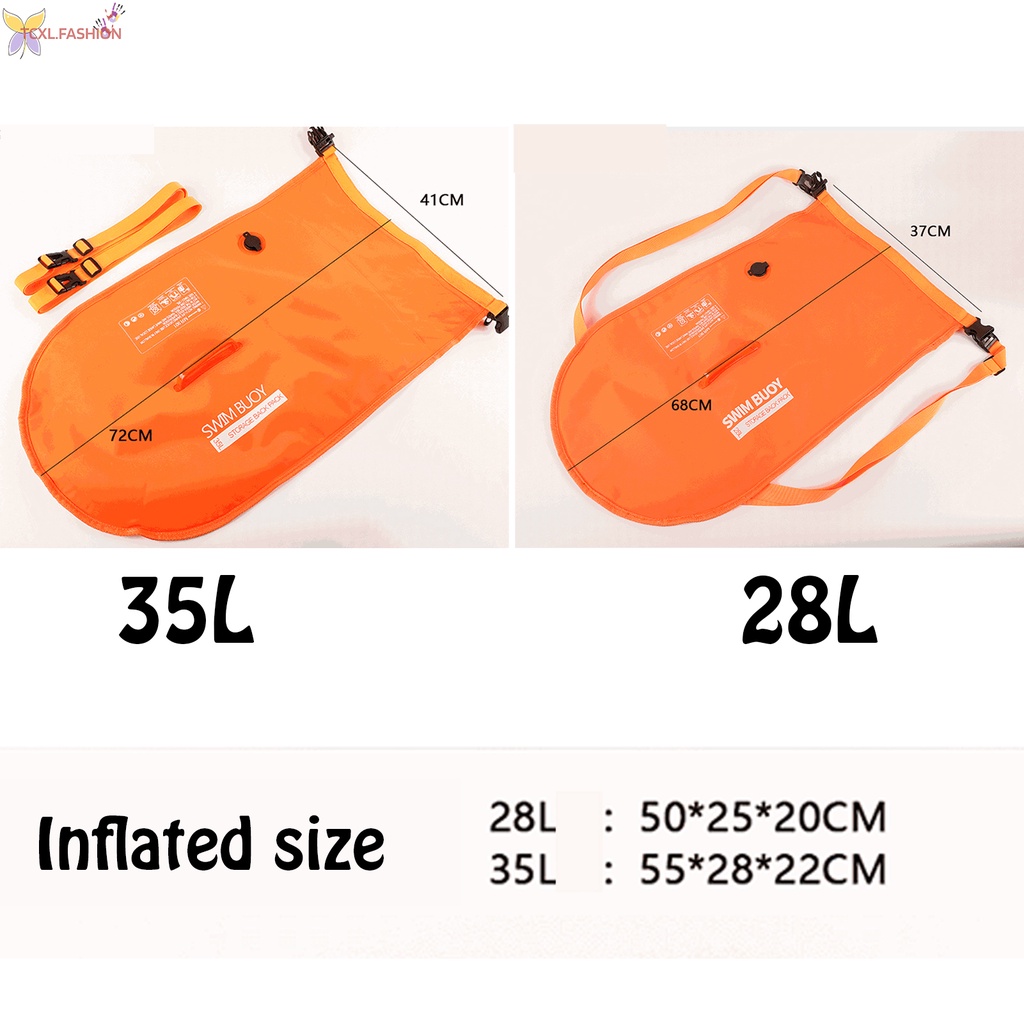 Túi Phao Bơi 28/35L Chống Thấm Nước An Toàn Tiện Dụng