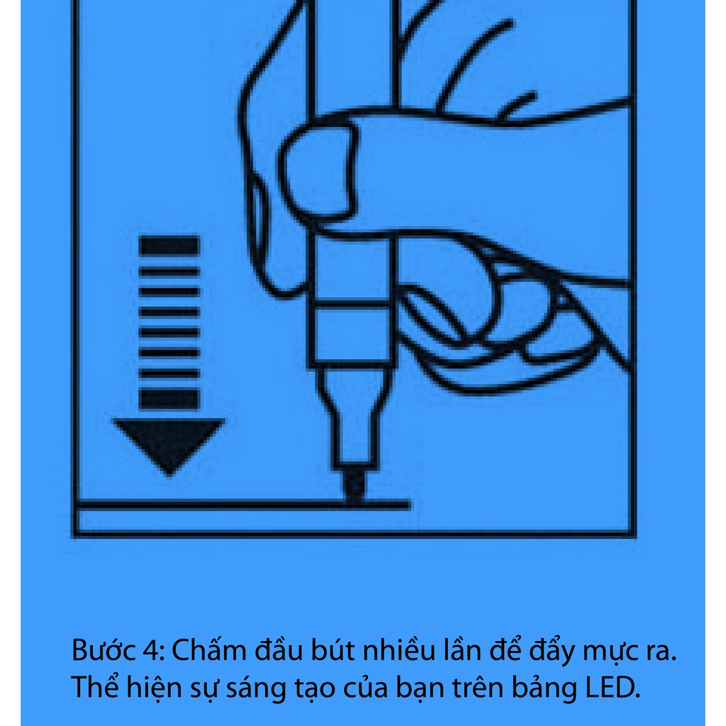 [14 bút] Bảng LED huỳnh quang viết tay 60x80cm [HÀNG LOẠI 1 - SỬ DỤNG LED SIÊU SÁNG] | BigBuy360 - bigbuy360.vn