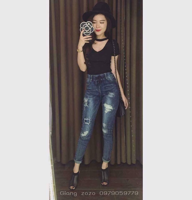 Áo Body Tay Ngắn Vòng Cổ