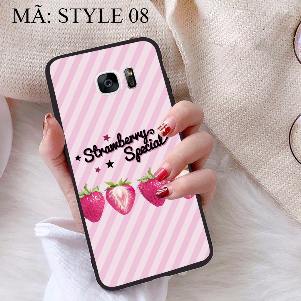 Ốp lưng Samsung S7 Edge viền dẻo TPU BST Phong cách
