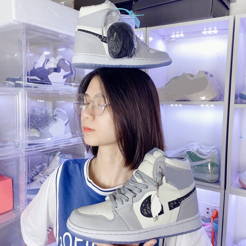 [Ảnh Thật]Giày Thể Thao Sneaker Nam Nữ High Di. O Phong Cách Dân Chơi