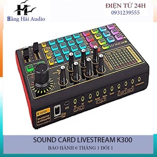 Sound Card Livestream K300 – Thu âm, Karaoke Livestream FB