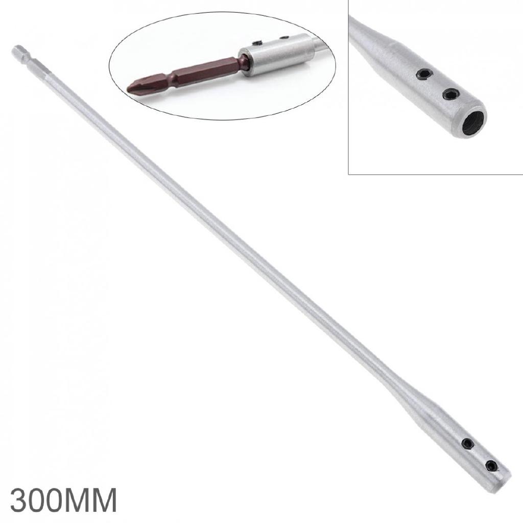 Thanh Nối Dài Mũi Khoan Bằng Hợp Kim Thép 300mm Với Trục hex Và Cờ Lê Nhỏ Mở Rộng bits