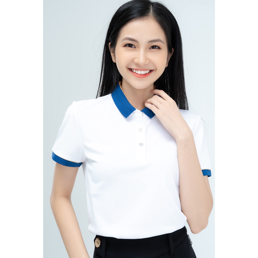 Áo polo nữ YODY vải cotton mềm mịn, thoáng mát thời trang thanh lịch APN5388