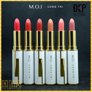 Son Thỏi Lì - Son M.O.I Hồ Ngọc Hà x Công Trí 2021 - Bản Giới Hạn 6 màu