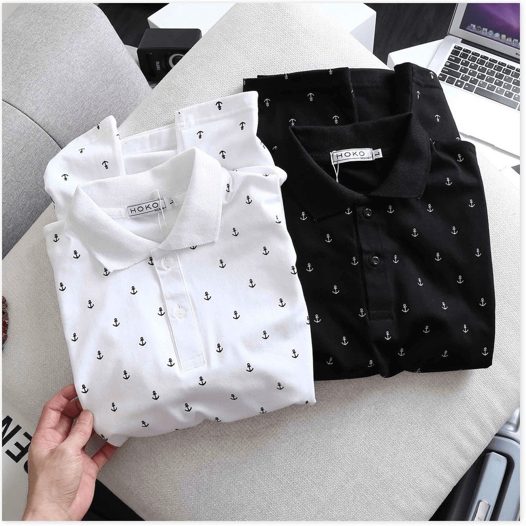 ÁO THUN CỔ TRỤ NAM ĐƯỢC THIẾT KẾ HỌA TIẾT TRÊN ÁO SIÊU SANG KHÁNH AN STORE 99