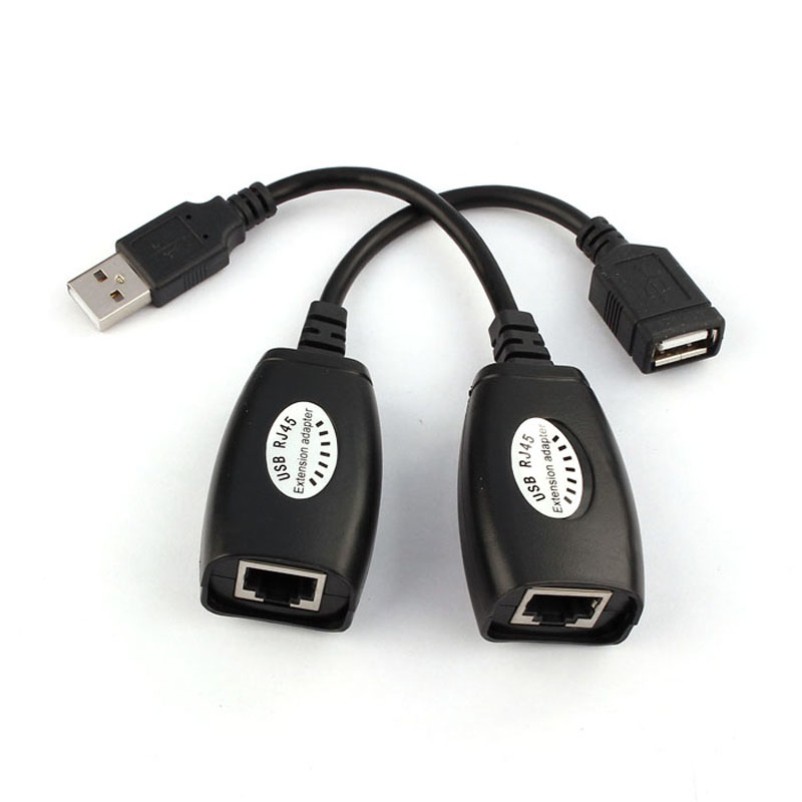 Bộ Nối Dài Cáp USB bằng Dây LAN