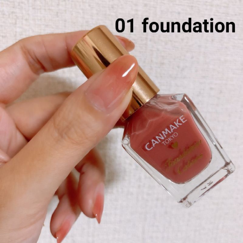 Sơn móng tay Canmake Tokyo foundation 01 02 04 06 07