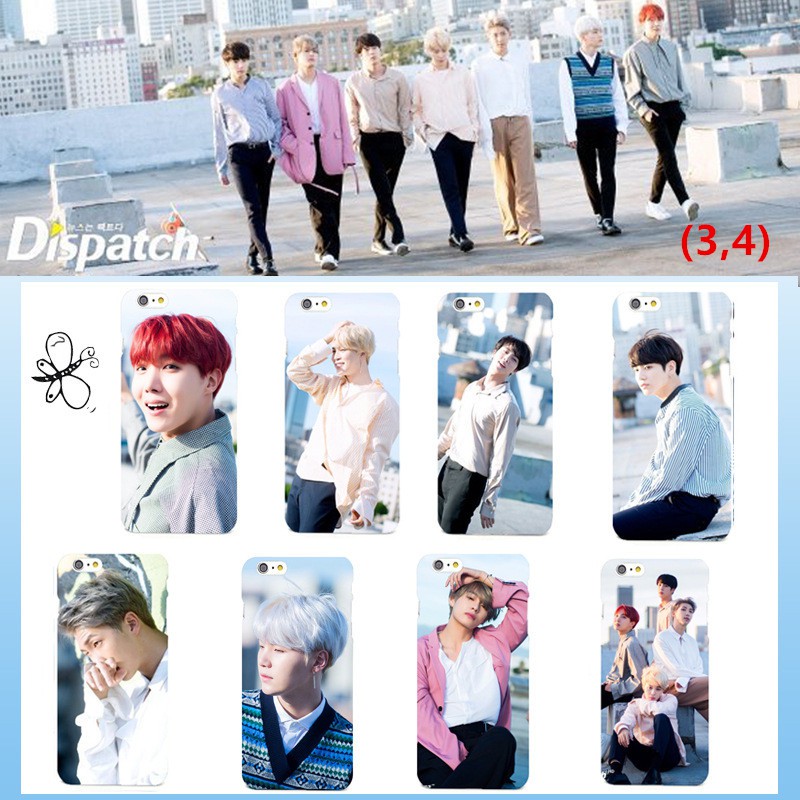 Ốp điện thoại in hình nhóm nhạc BTS cho iphone(3/4)