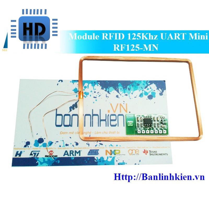 [HD] [Mô đun] Module RFID 125Khz UART Mini RF125-MN