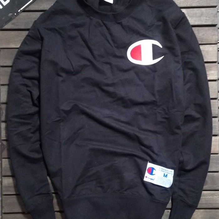 Áo thun nam dài tay NỈ CHAMPION hàng xuất xịn siêu sang siêu ấm
