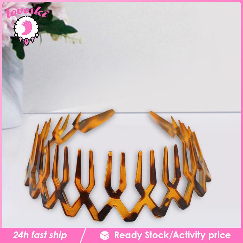 Băng Đô Cài Tóc Có Răng Chống Trượt Mượt Mà Thời Trang Dùng Trang Điểm Tiệc Tùng / Tiệc Tùng