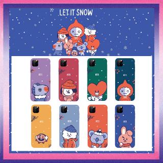 KPOP BTS Mobile Shell BT21 COOKY CHIMMY Christmas Mobile Shell Cartoon Silicone Hard Shell