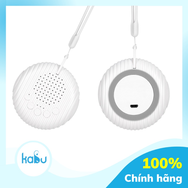 KABU - Máy Tạo Tiếng Ồn Trắng WhiteNoise Giúp Bé Ngủ Ngon Sâu Giấc, Xóa Tạp Âm