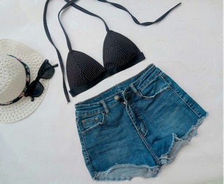 ẢNH THẬT ♥ Bralette Cột Cổ - Thiết Kế Cao Cấp