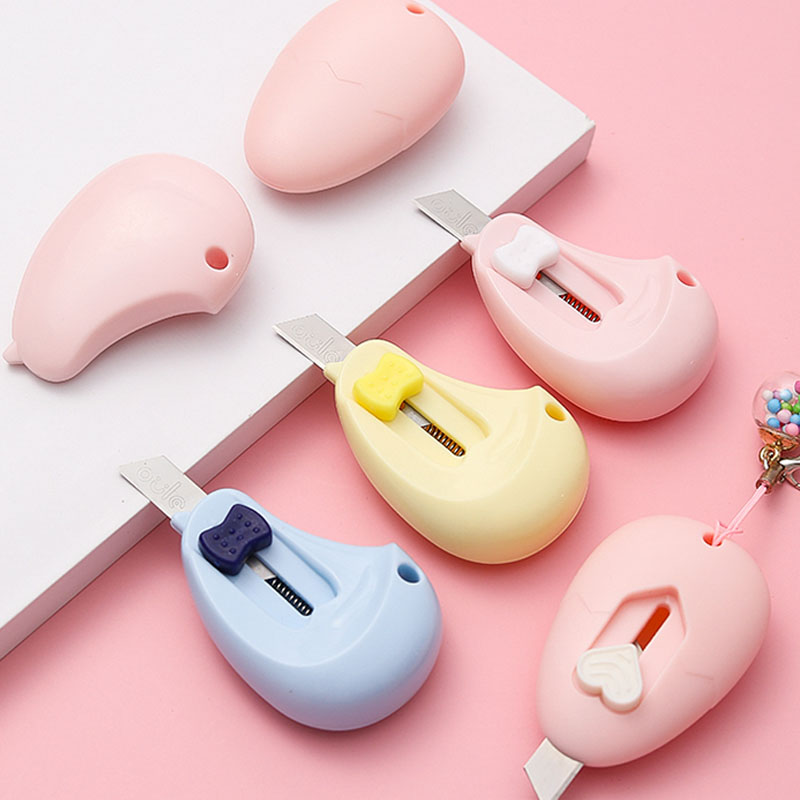 Dao Mini Hình Quả Trứng Kiểu Hoạt Hình Sáng Tạo