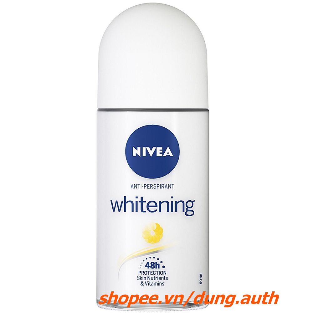 Lăn Khử Mùi Nữ 50ml Nivea Làm Trắng Và Mịn Da Brightening & Smooth 100% chính hãng.