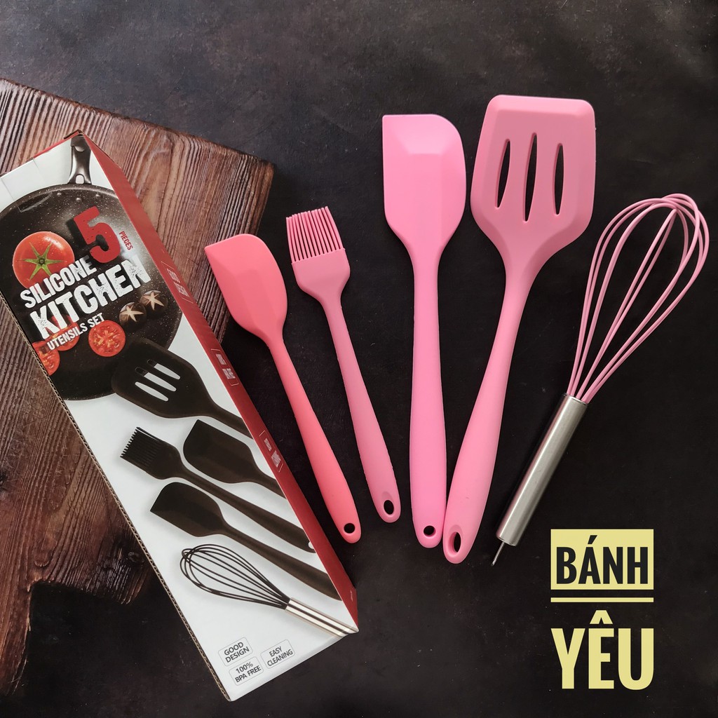 Bộ dụng cụ làm bánh 5 món - DC104