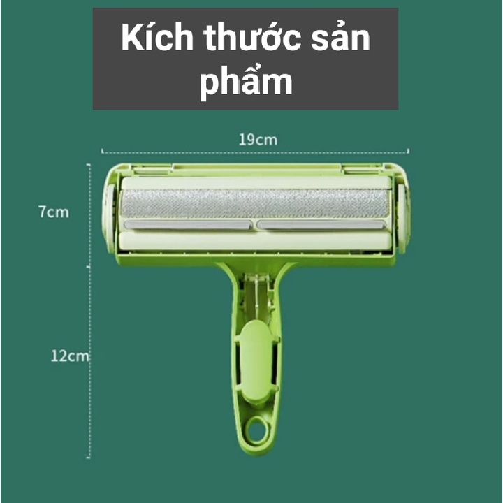 [Mới về] Cây lăn tĩnh điện - cây lăn lông chó mèo phiên bản đặc biệt - Chất liệu cao cấp vô cùng chắc chắn