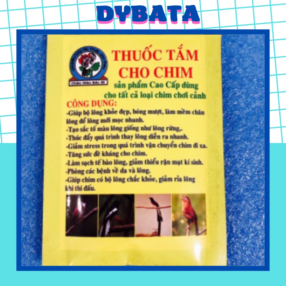 Thuốc Tắm Cho Chim
