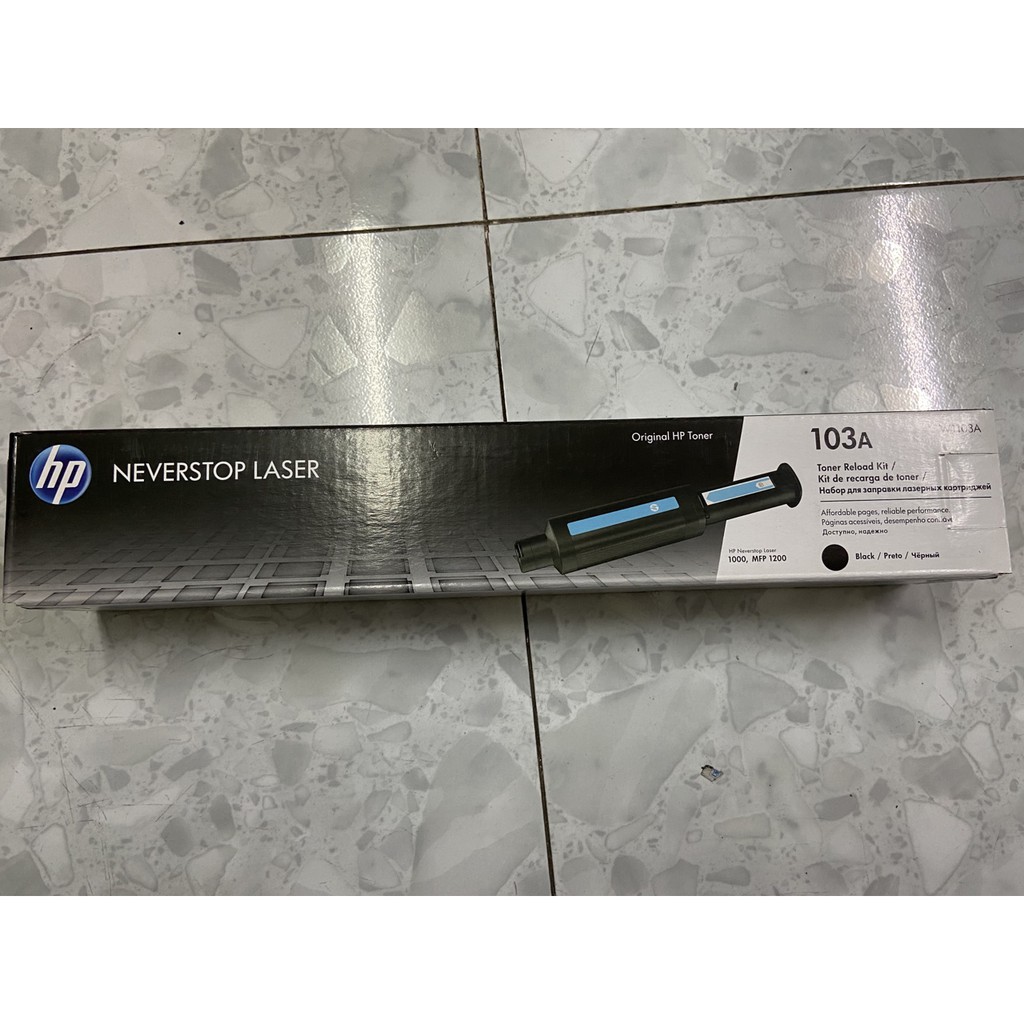 Máy In Laser Trắng Đen Đa Năng HP Neverstop Laser 1200W  - Hàng Chính Hãng -Tặng kèm 01 hộp mực hp103
