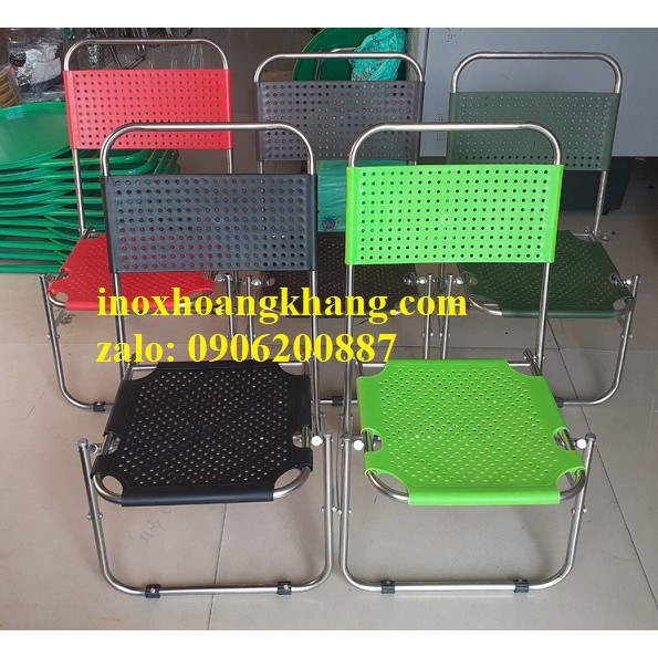 Ghế xếp nhựa đúc cafe,ghế gấp gọn ngồi câu cá,ghế xếp mini dã ngoại giá rẻ