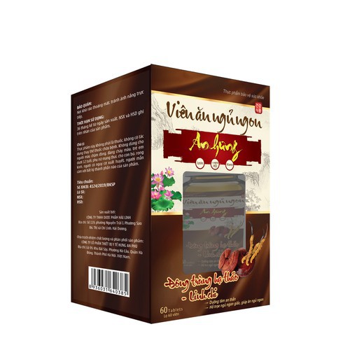 Viên Ăn Ngủ Ngon Đông Trùng Hạ Thảo, Linh Chi