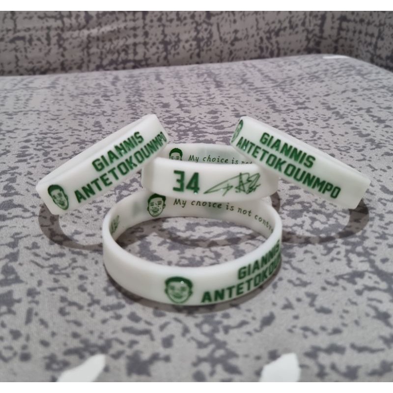 Vòng Tay Bóng Rổ NBA 4.0 Silicon Cao Cấp In Logo Các Ngôi Sao Bóng Rổ NBA Kobe, Curry, James, Irving, Jordan, Durant