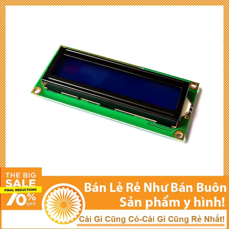 LCD 1602 Xanh Dương Điện Áp 5VDC | BigBuy360 - bigbuy360.vn