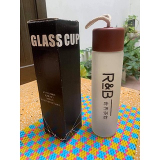 Bình Nước Thủy Tinh Mờ R&B 350ml