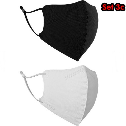 Set 3 khẩu trang BIgbaby, 6 lớp loc chuyên sâu mona mask