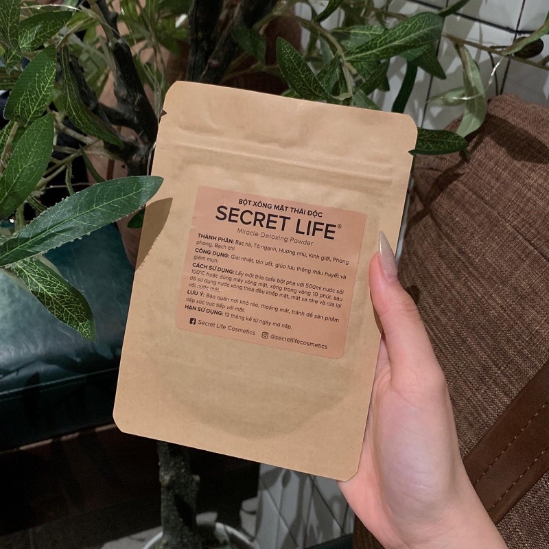 Bột xông mặt Secret Life